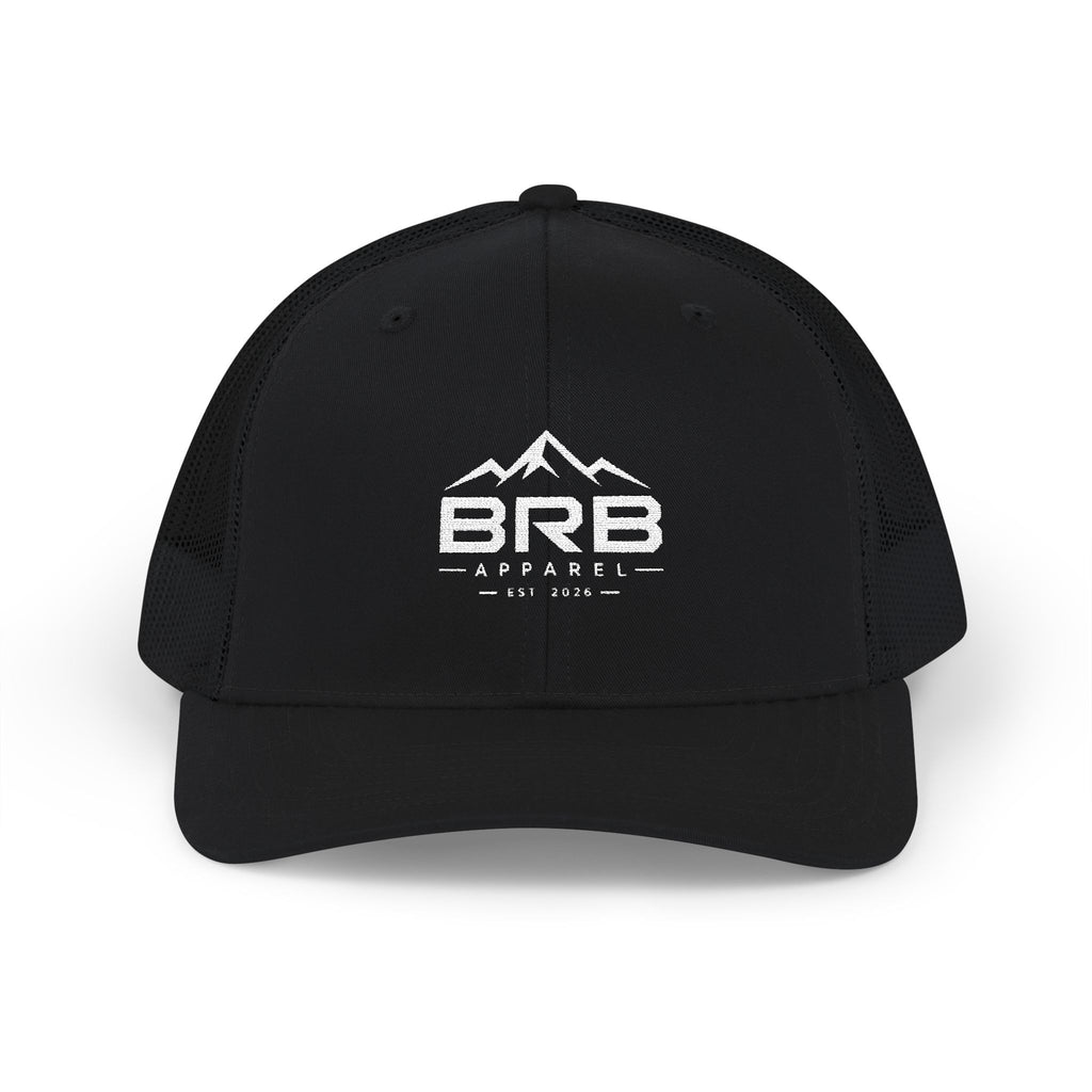 Embroidered BRB Snapback Hat