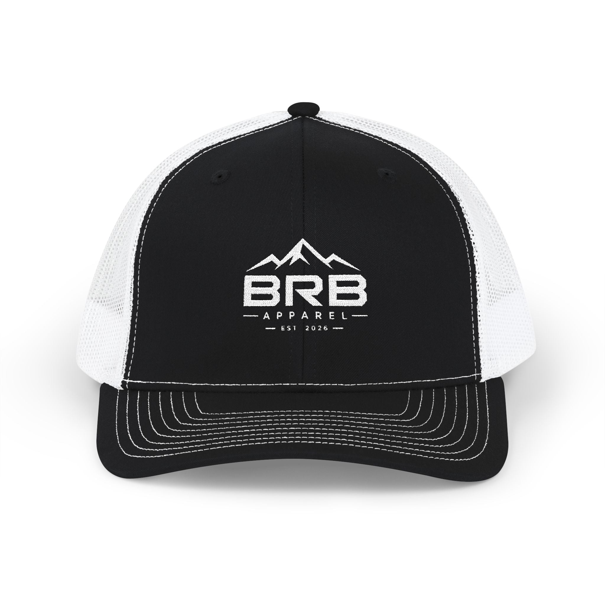 Embroidered BRB Snapback Hat