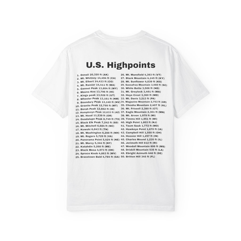 U.S. Highpoints T-Shirt