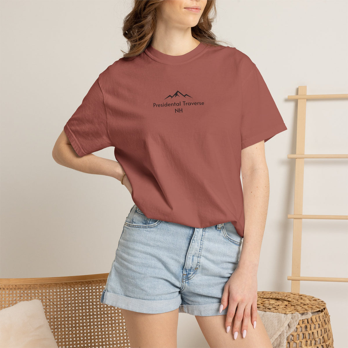 Presidential Traverse Map T-Shirt
