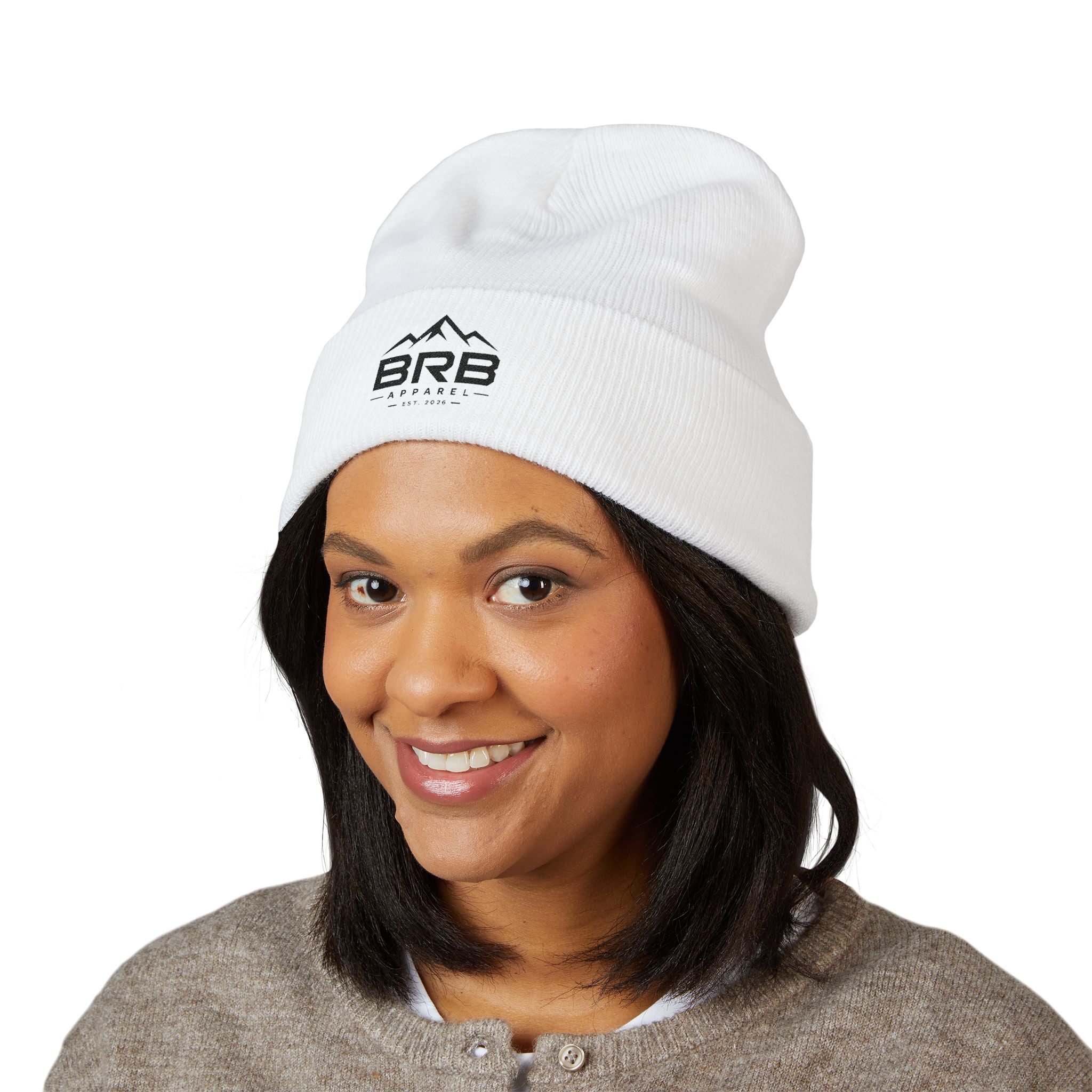 BRB Apparel Embroidered Cuffed Beanie