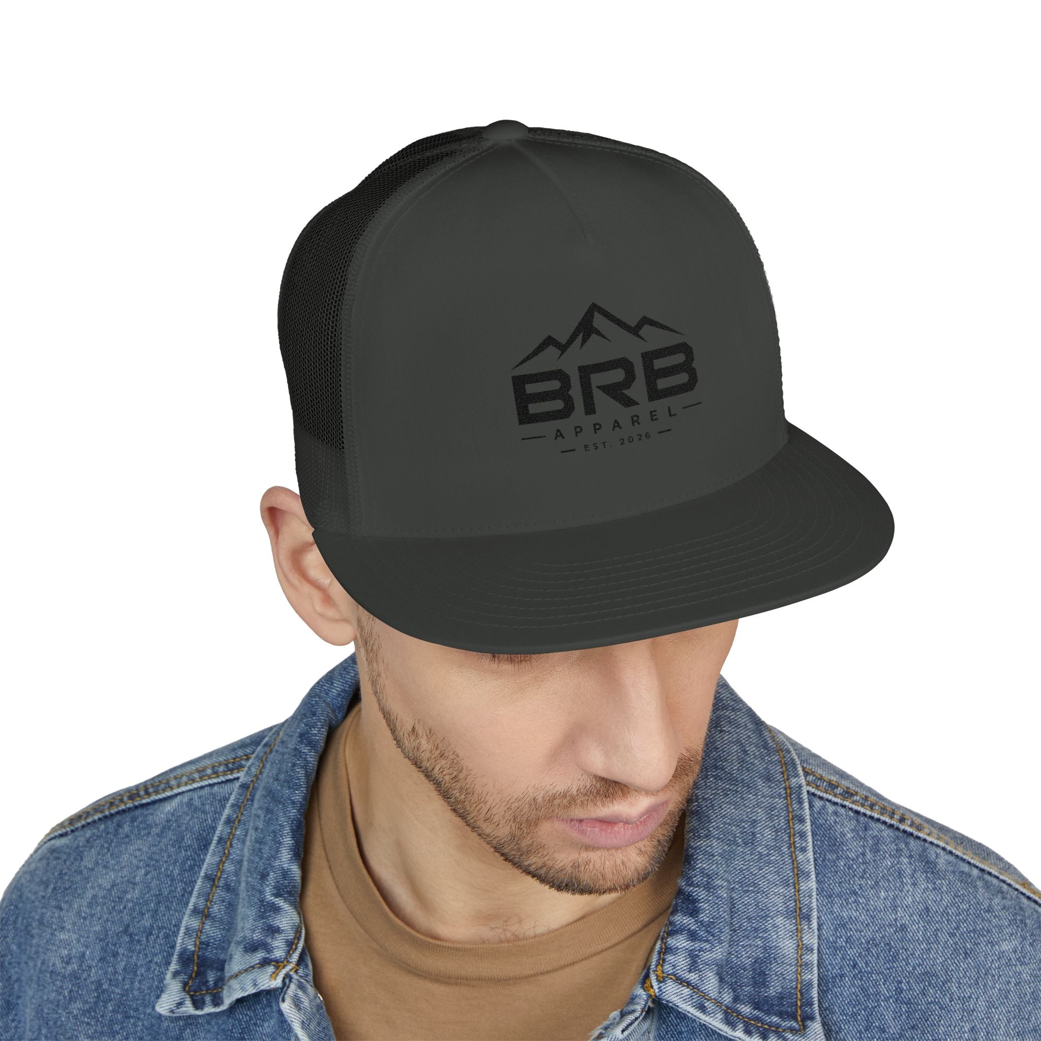 BRB Apparel Embroidered Trucker Cap