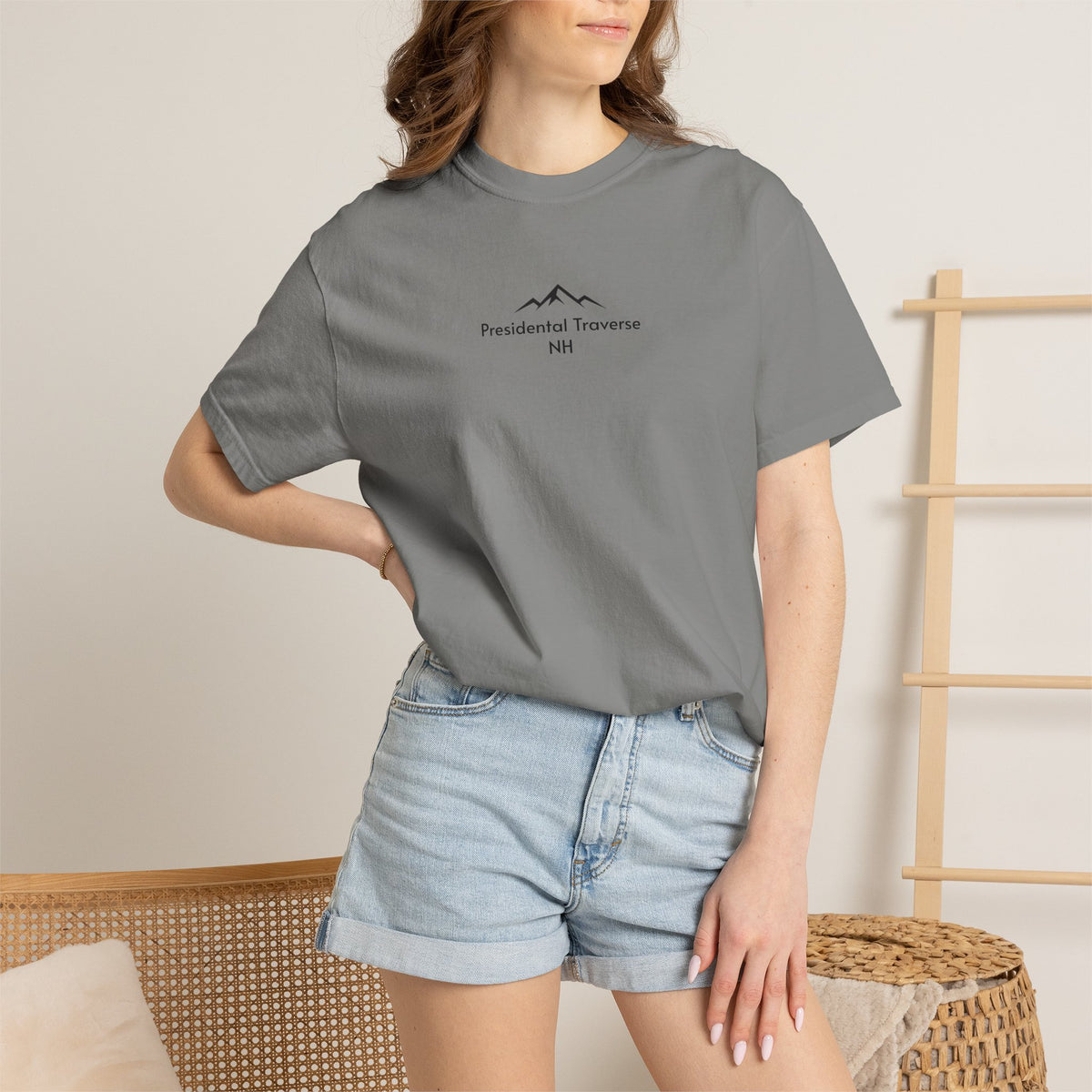 Presidential Traverse Map T-Shirt