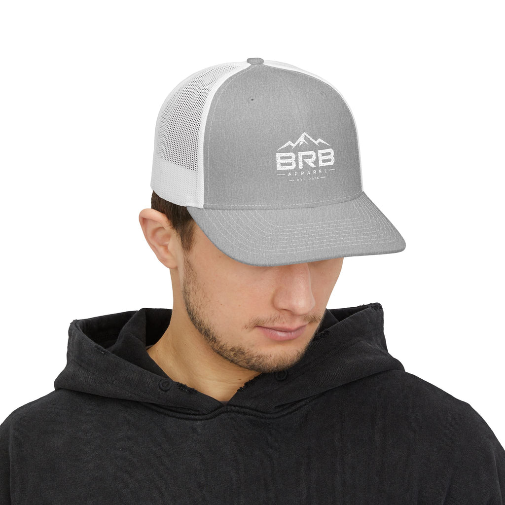 Embroidered BRB Snapback Hat