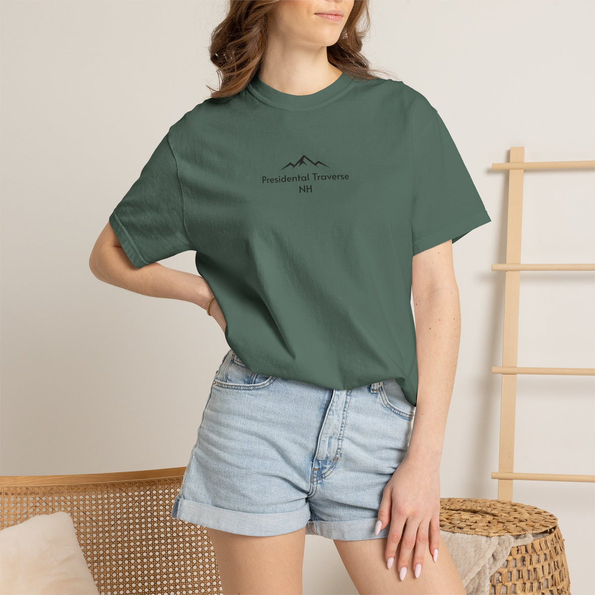 Presidential Traverse Map T-Shirt