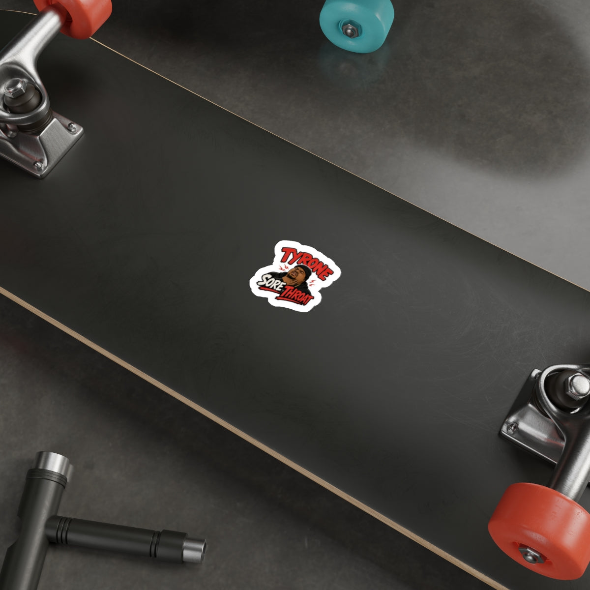 Tyrone Sore Throat Die-Cut Sticker