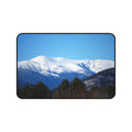 Snow-Capped Mountain Desk Mat — Scenic Winter Landscape Mouse Pad